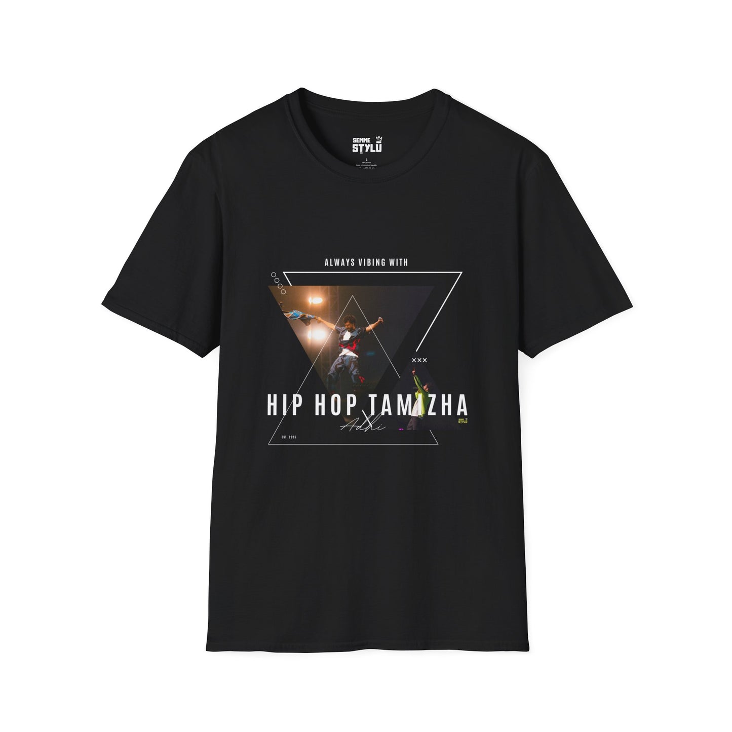 Hip Hop Tamizha Concert Tee - Unisex Tshirt, ALWAYS VIBIN WITH HHT