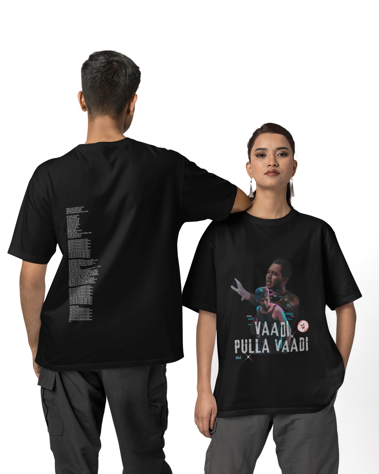 EXCLUSIVE! - Hip Hop Tamizha Concert Tee - Unisex Tshirt, VADDI PULLA VAADI, LYRICS