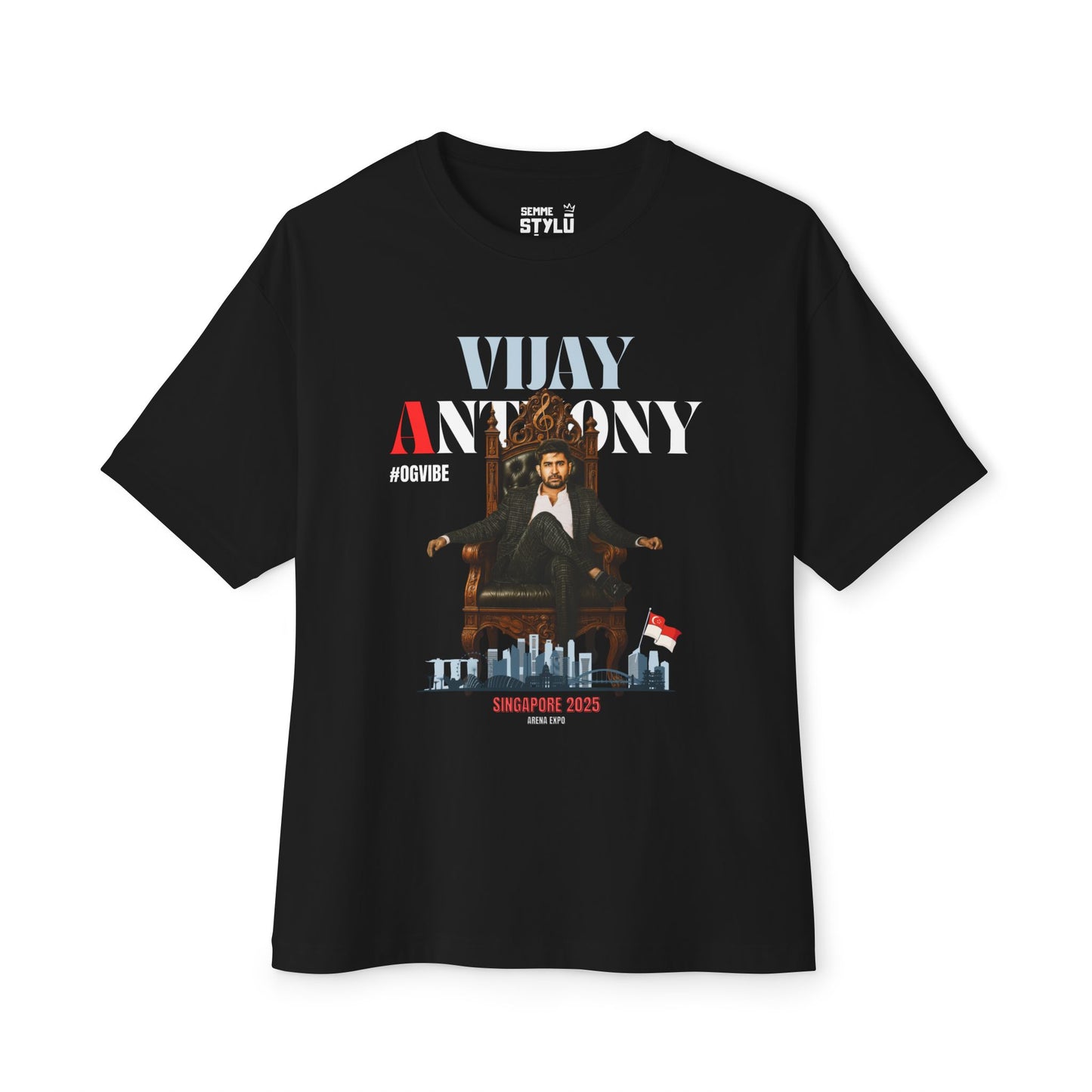 Vijay Anthony Concert Design Tee - Unisex