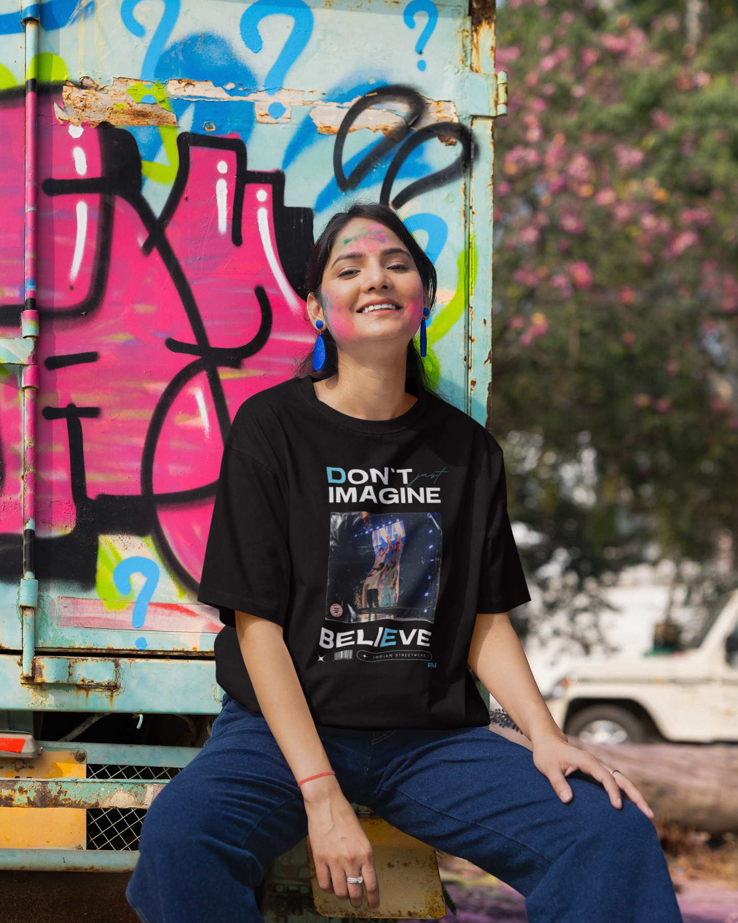 Hip Hop Tamizha Concert Tee - Unisex Tshirt , DON'T IMAGINE, BELIEVE