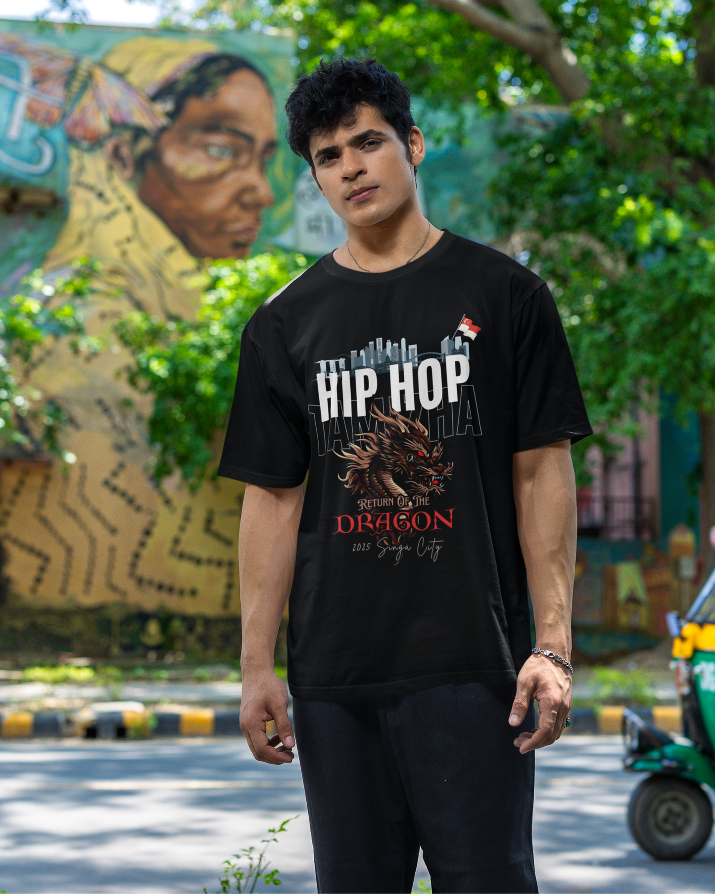 Hip Hop Tamizha Concert Tee - Unisex Tshirt. RETURN OF THE DRAGON EXCLUSIVE