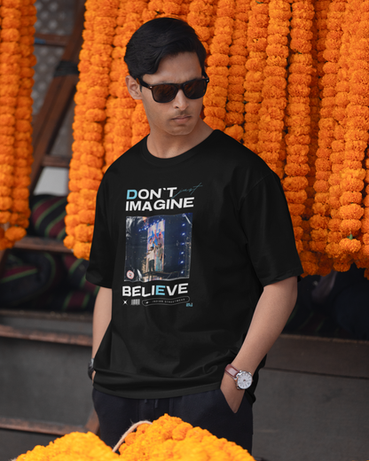Hip Hop Tamizha Concert Tee - Unisex Tshirt , DON'T IMAGINE, BELIEVE