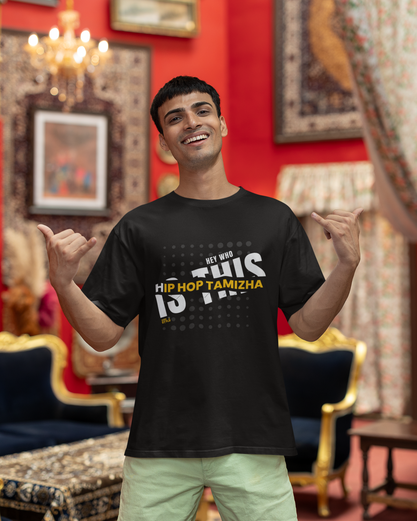 Hip Hop Tamizha Tee - Unisex Tshirt, HEY WHO IS THIS HIP HOP TAMIZHA