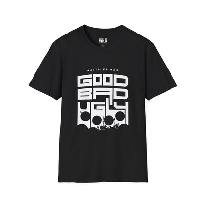 GOOD BAD UGLY - Unisex Fan T-Shirt, TITLE