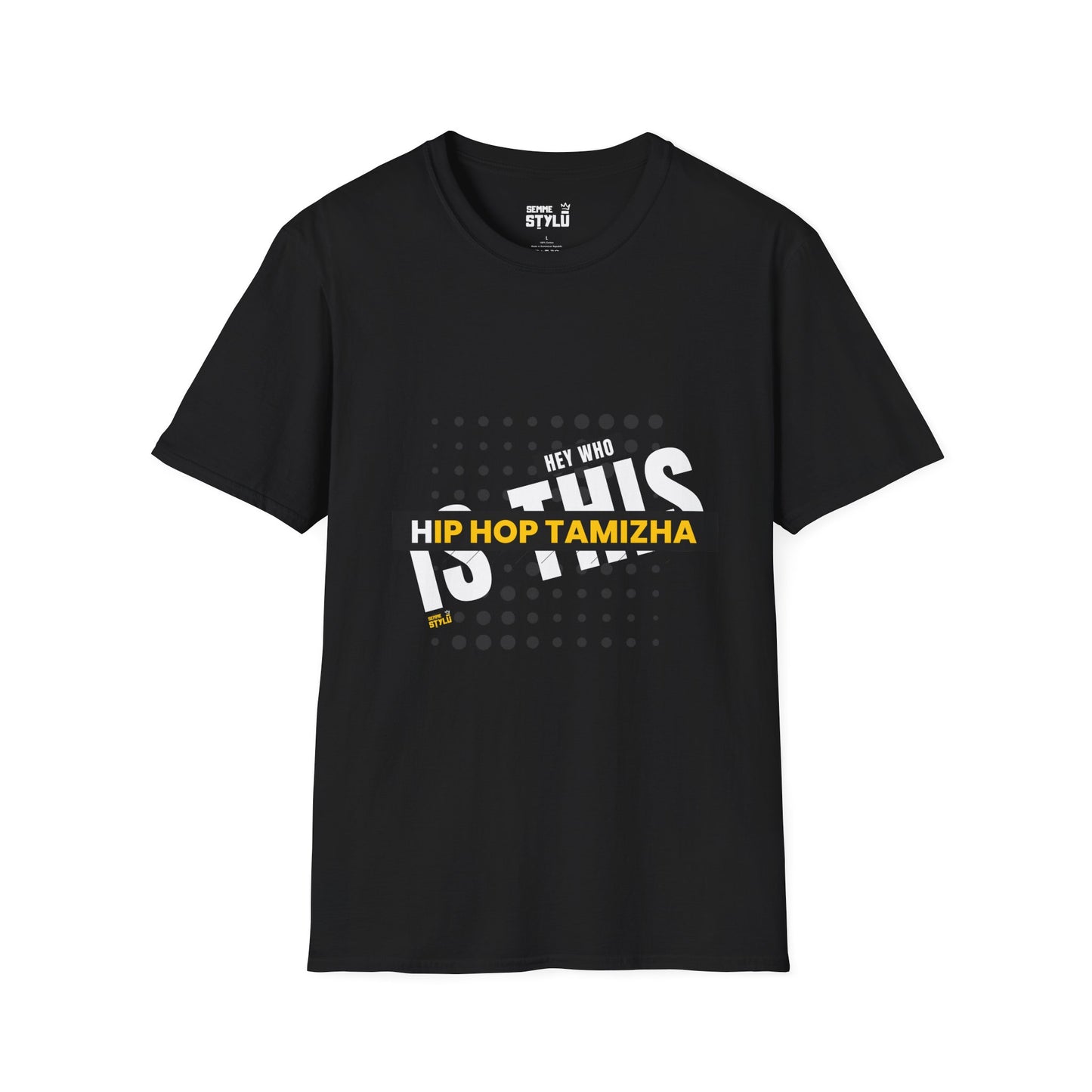 Hip Hop Tamizha Tee - Unisex Tshirt, HEY WHO IS THIS HIP HOP TAMIZHA